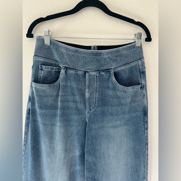 HALARA Flex Tummy Control Casual Wide Leg Pull-On Pants Size Medium - Picture 4 of 10